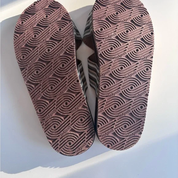 Feelgoodz Zensole Size 9 Cross-Over Leather Sandals - NWT - Picture 6 of 10